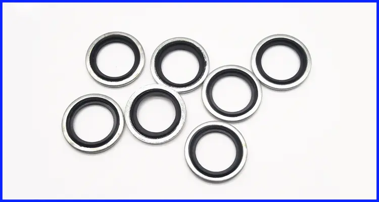 Custom bonded sealing washer dimensions price for fast and automatic installation
