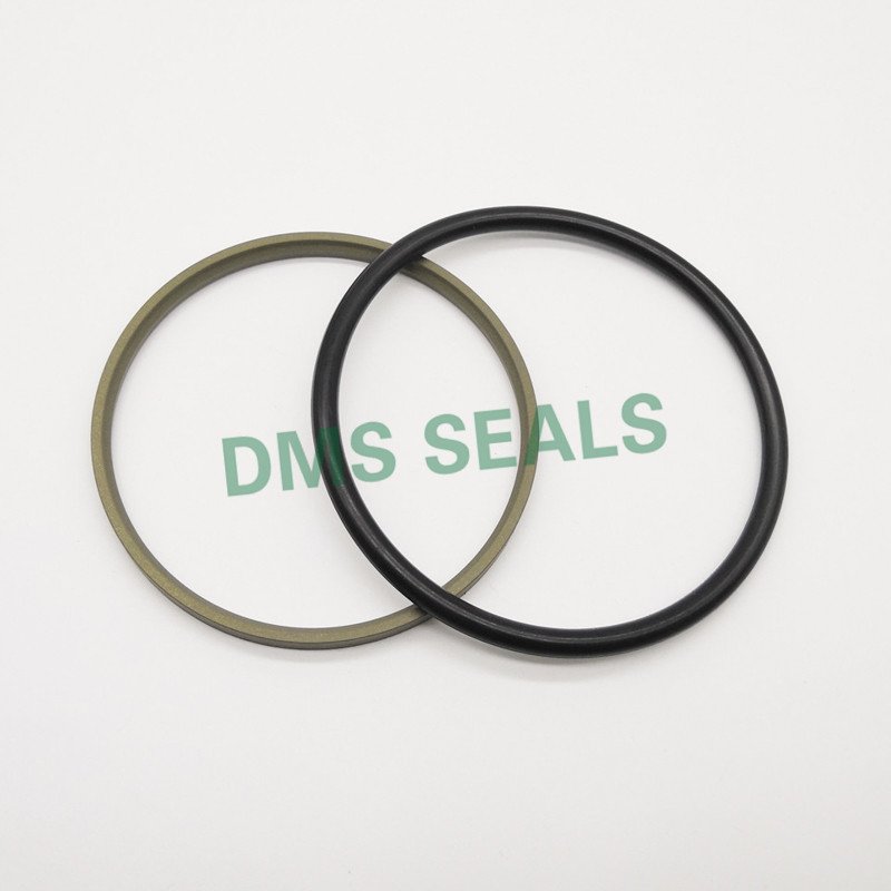 GSJ - Bronze PTFE Hydraulic Rod Seal Step Seal with NBR/FKM O-Ring