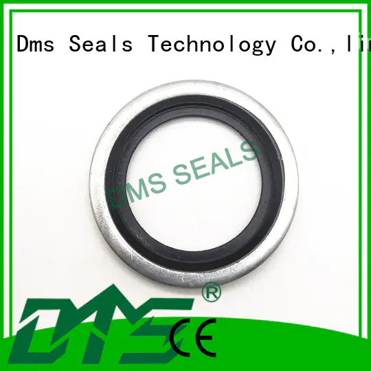 Custom metal bonded sealing washers for threaded pipe fittings and plug sealing