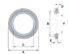 Bulk m8 dowty washer company for threaded pipe fittings and plug sealing