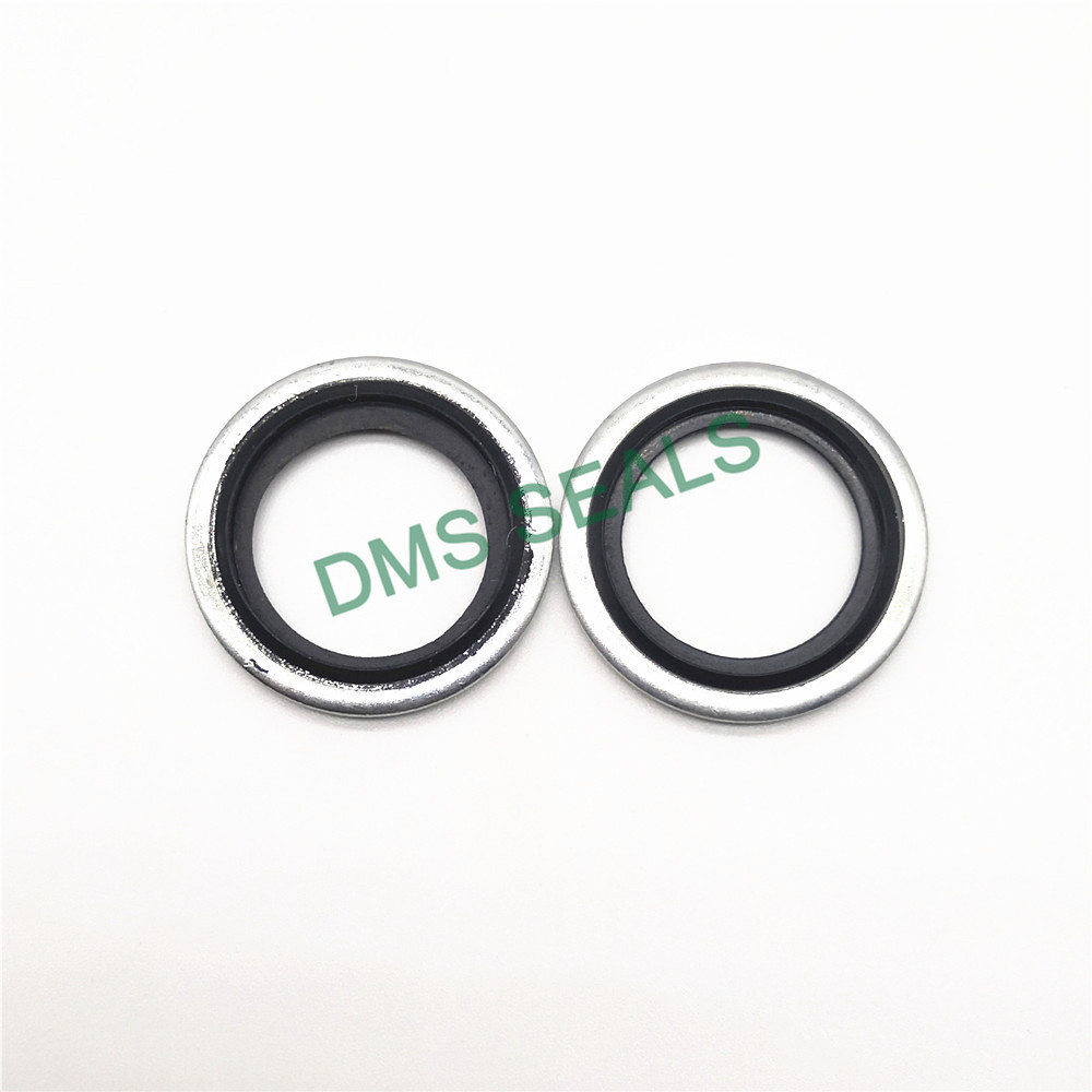 Self-centering dowty bonded seals washer