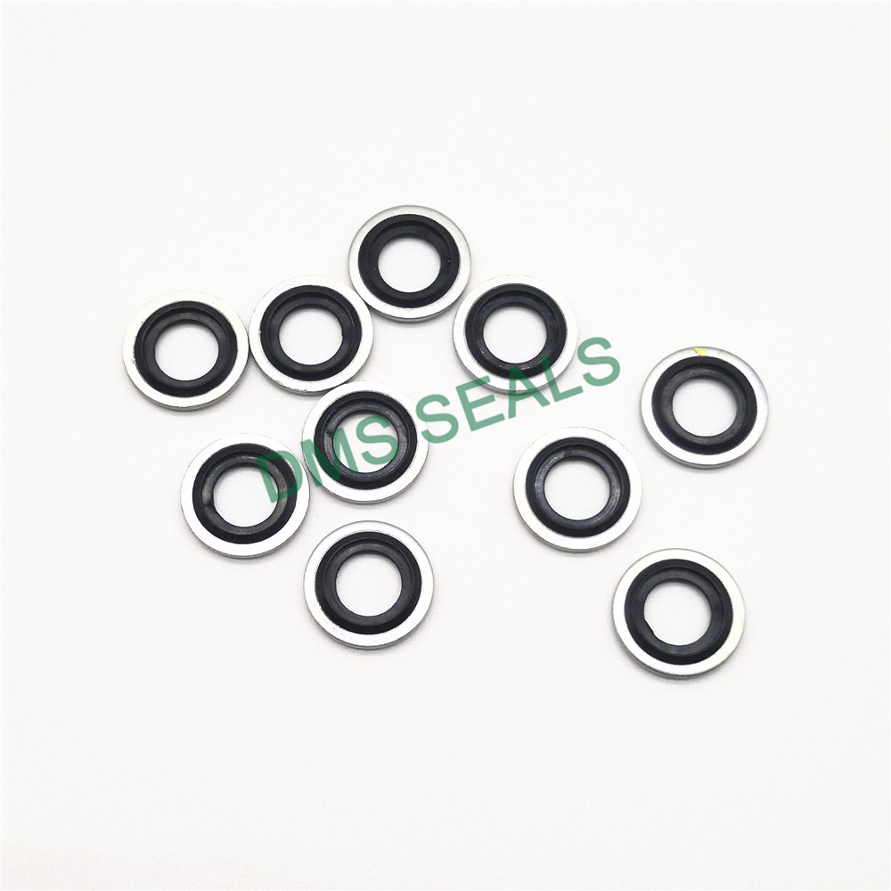 Self-centering dowty bonded seals washer