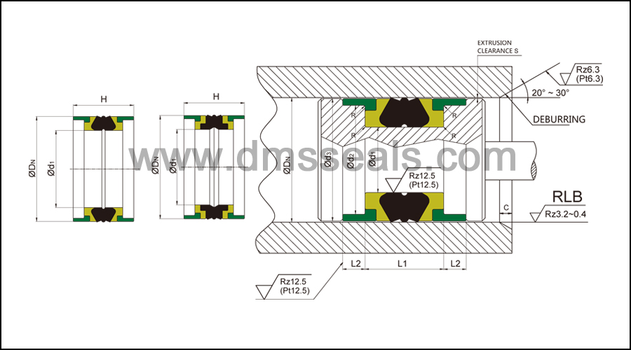 High-quality hydraulic cylinder seal design manufacturer for light and medium hydraulic systems-1