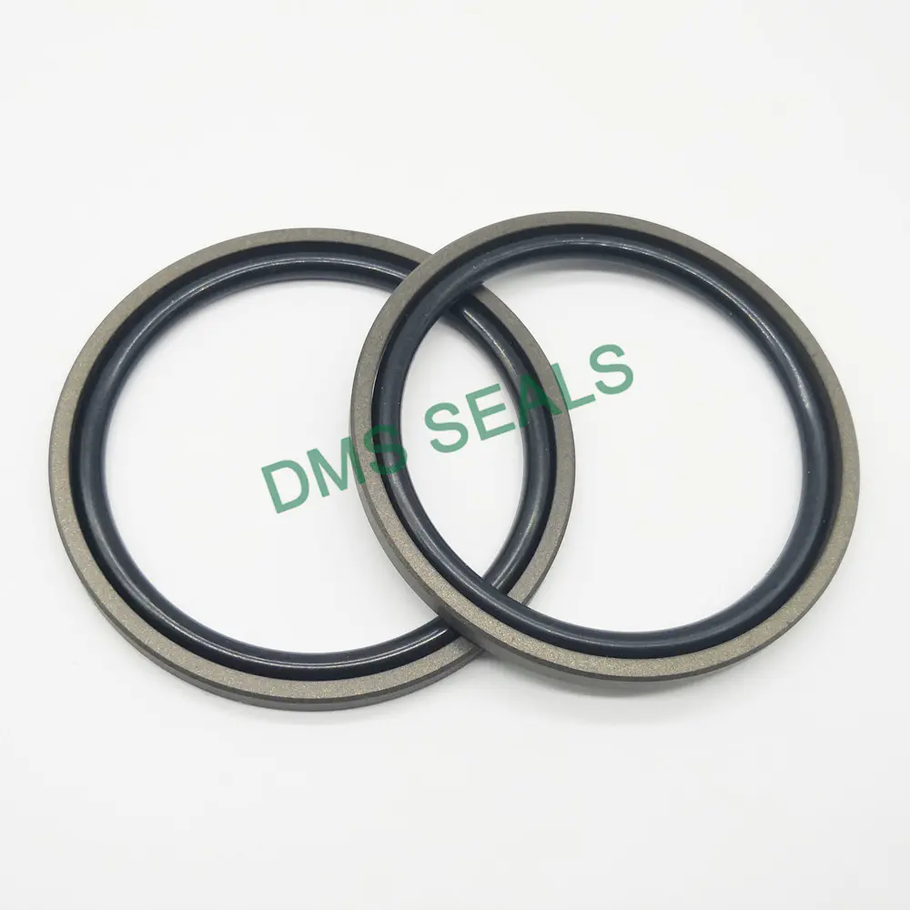 GSF - Bronze PTFE Hydraulic Piston Seal glyd ring with NBR/FKM O-Ring