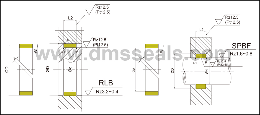 DMS Seals DMS Seals cylindrical roller bearing types supply as the guide sleeve-1