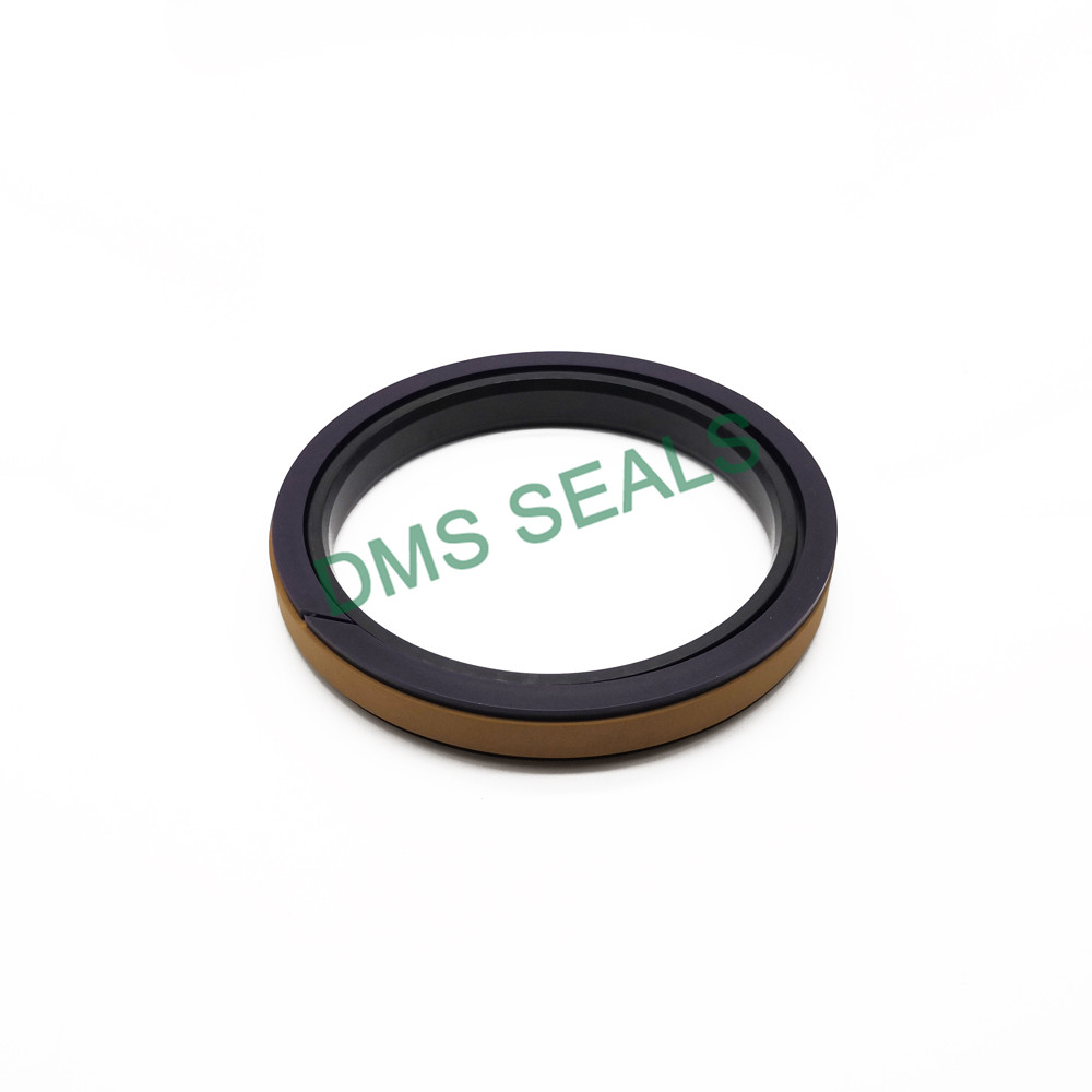 Yellow SPGW - Hydraulic o-ring seal compact and combined Piston Seal with PTFE NBR and POM