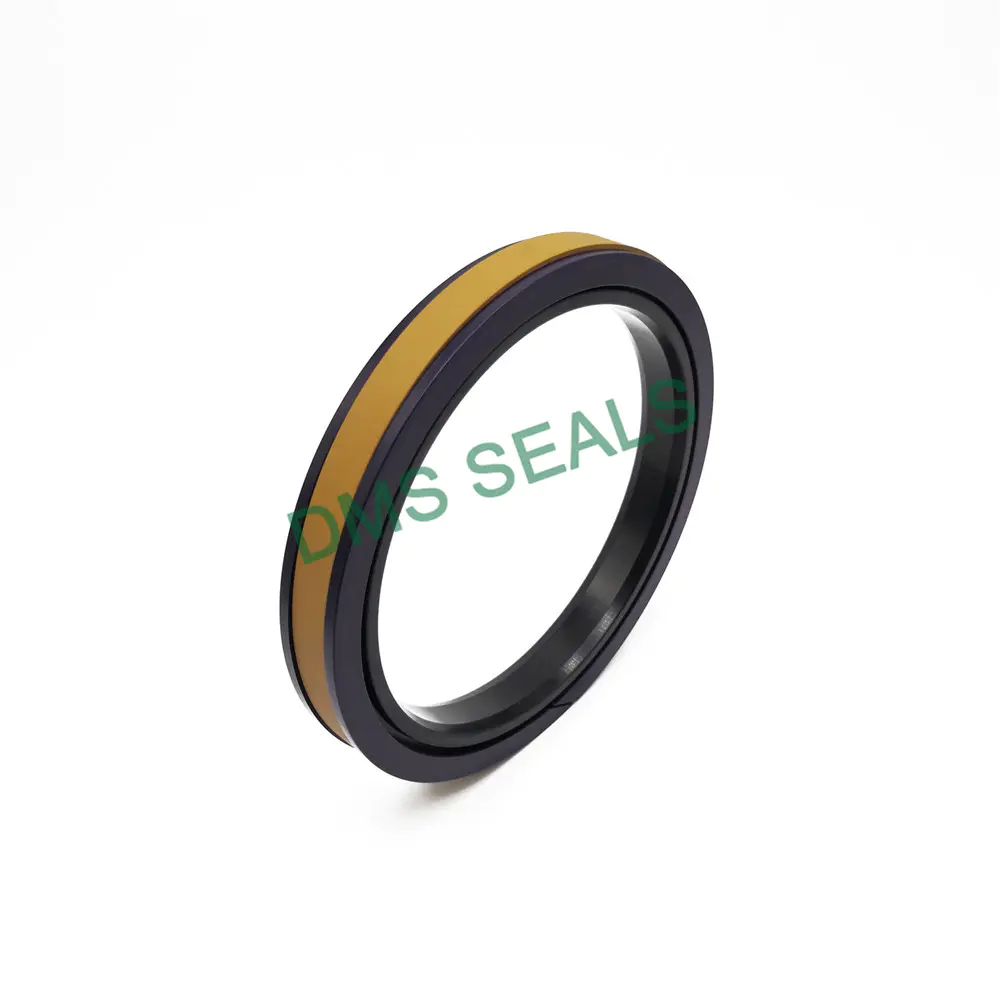 Yellow SPGW - Hydraulic o-ring seal compact and combined Piston Seal with PTFE NBR and POM