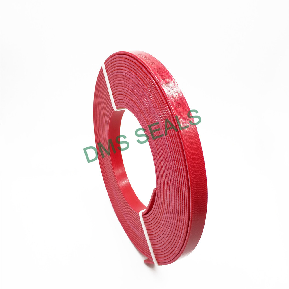 Красная направляющая лента из фенольной смолы. Надежность направляющего ремня из твердой ткани к износу и сильному давлению.