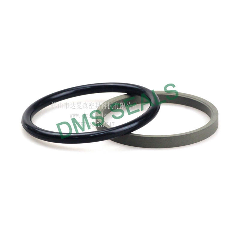 bronze PTFE rod glyd ring for hydraulic cylinder sealing GZT