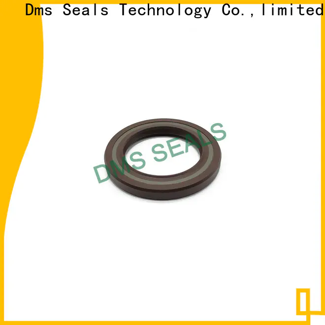 double lip automobile oil seal with a rubber coating for low and high viscosity fluids sealing