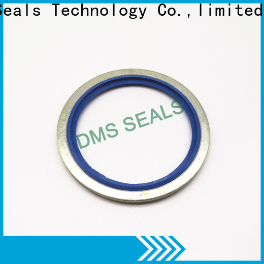 DMS Seals New self centering bonded seal for threaded pipe fittings and plug sealing