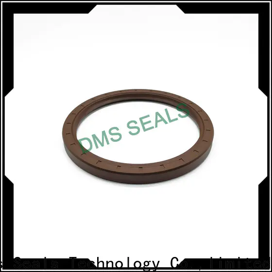 DMS Seals double lip truck oil seal with a rubber coating for housing