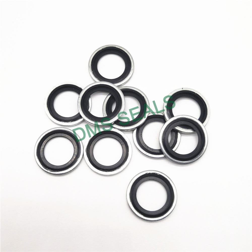 SS316 Stainless Steel Metal Corrugated Composite Gasket Rubber Bonded Seal