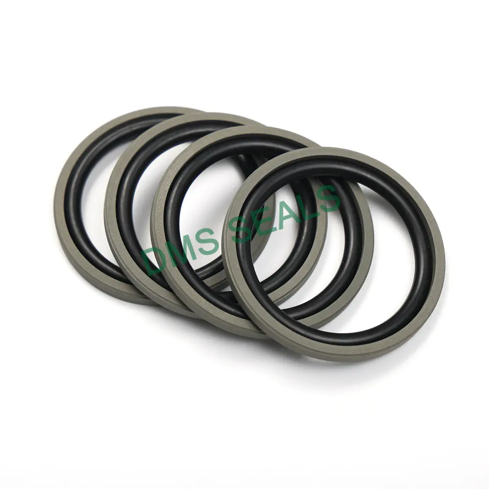 Hydraulic seal ptfe filled piston seal for hydraulic jack glyd ring DPT