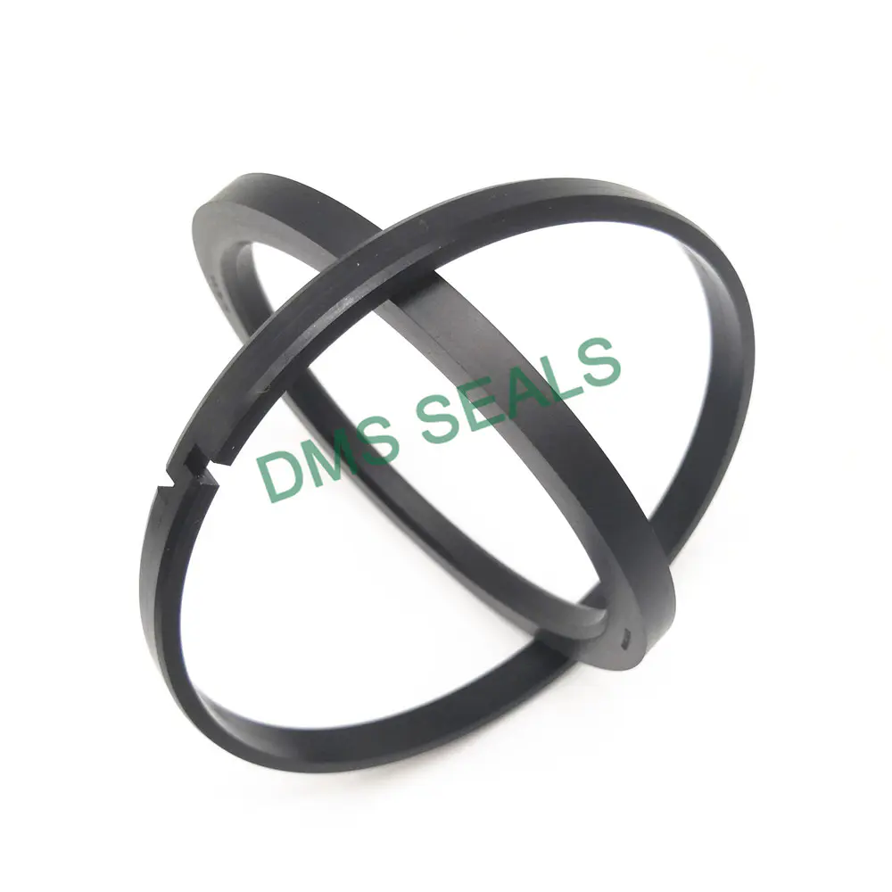 Hydraulic NBR and Nylon Two Pieces Compact Piston Seals OK Seal