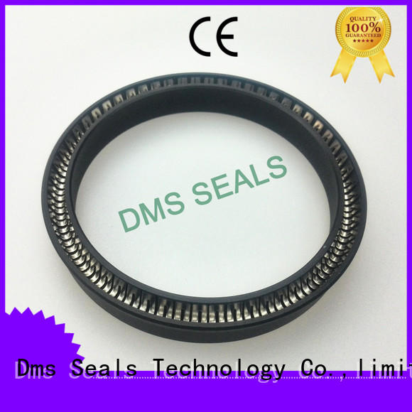 carbon fiber filled spring energized seals parts for reciprocating piston rod or piston single acting seal