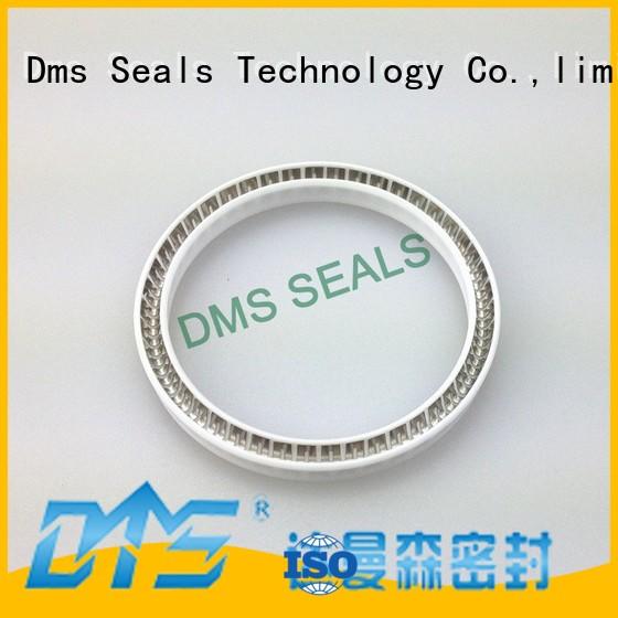 DMS Seal Manufacturer polyphenyl ester ekonol phb spring seals for reciprocating piston rod or piston single acting seal